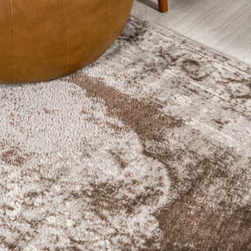 Perfect rosalia Cottage Medallion Area Rug